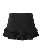 Solina Pleated Hem Mini Skort