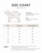 Teddy Heart Puffer Dog Jacket
