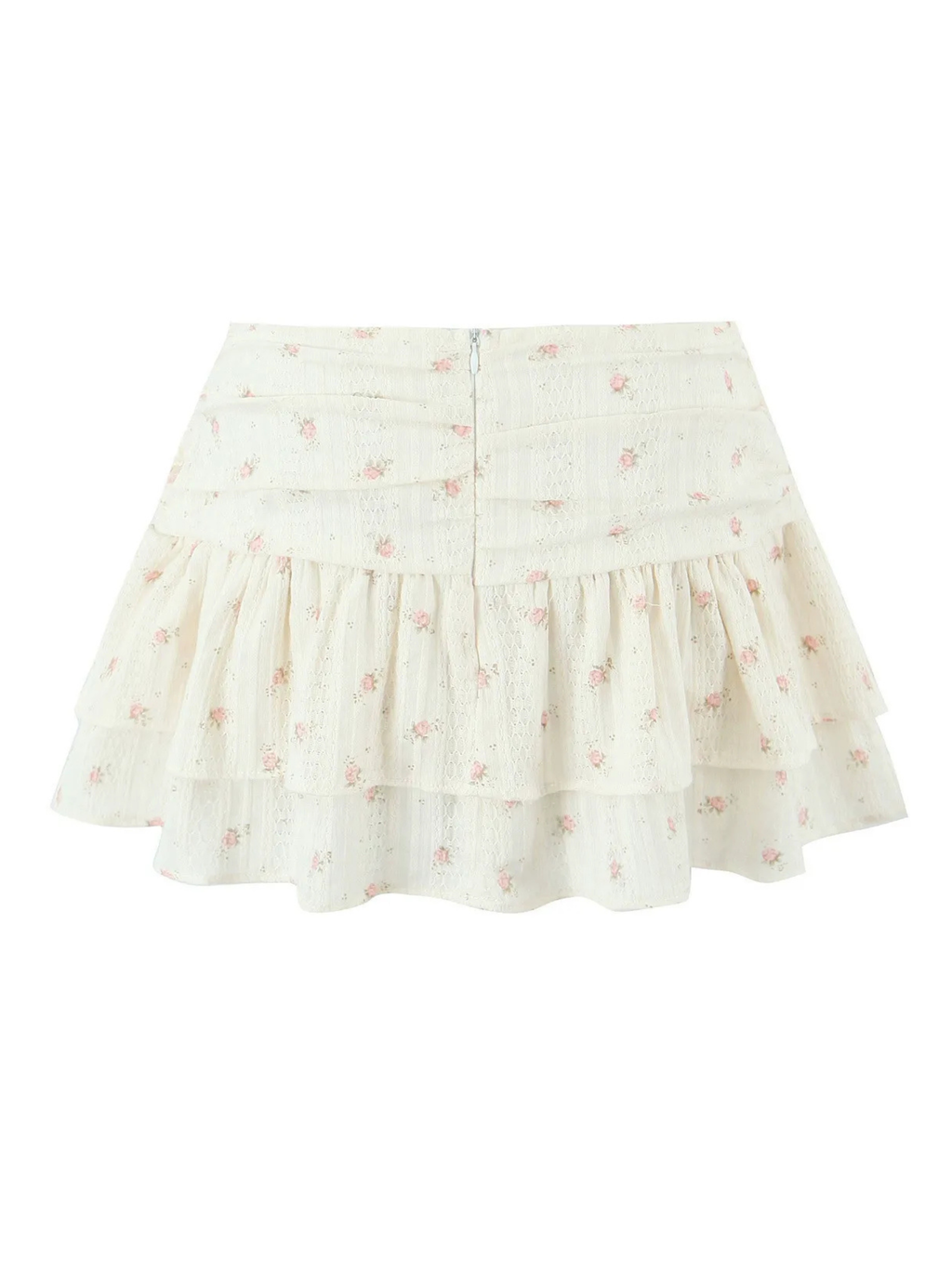 Lorena Corset Top & Ruffle Mini Skirt Set
