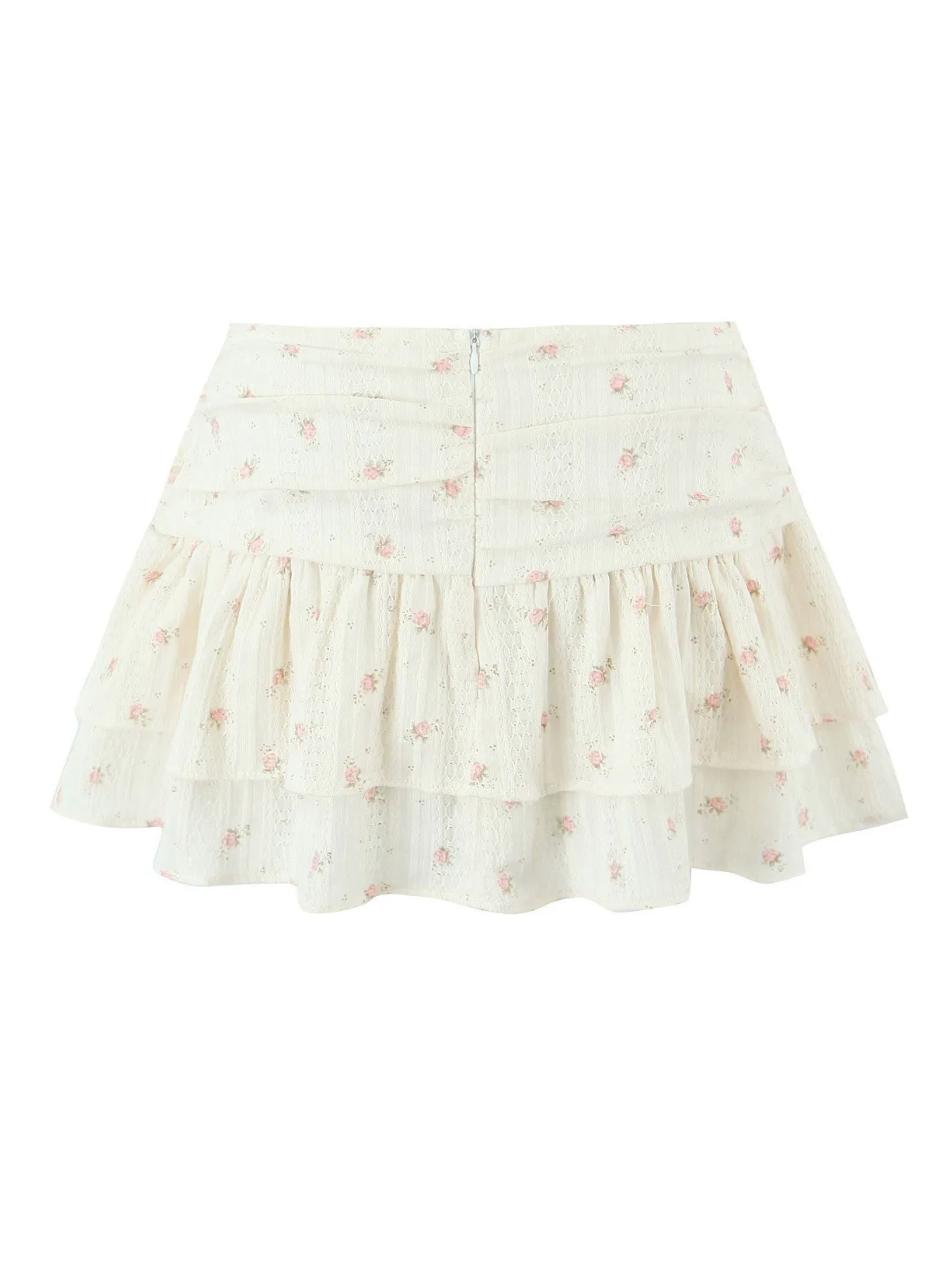 Lorena Corset Top & Ruffle Mini Skirt Set