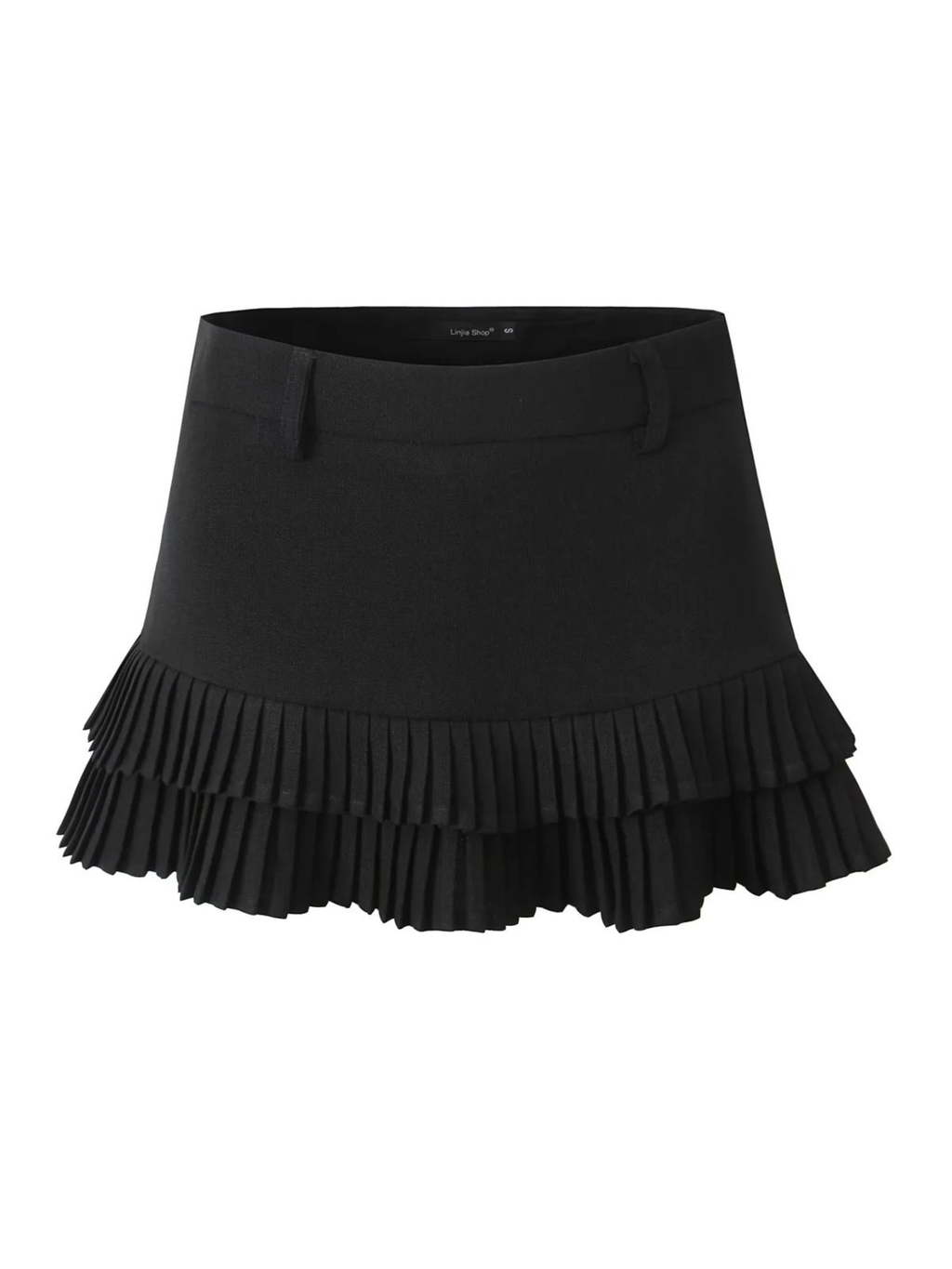 Solina Pleated Hem Mini Skort