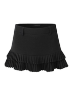 Solina Pleated Hem Mini Skort