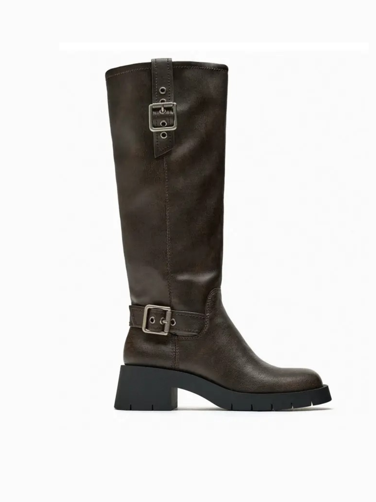 Elowen Buckle Knee-High Boots