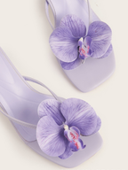 Ysmera Lavender Orchid Heel Sandals
