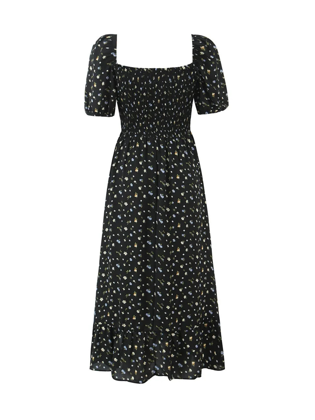 Orlina Floral Smocked Midi Dress