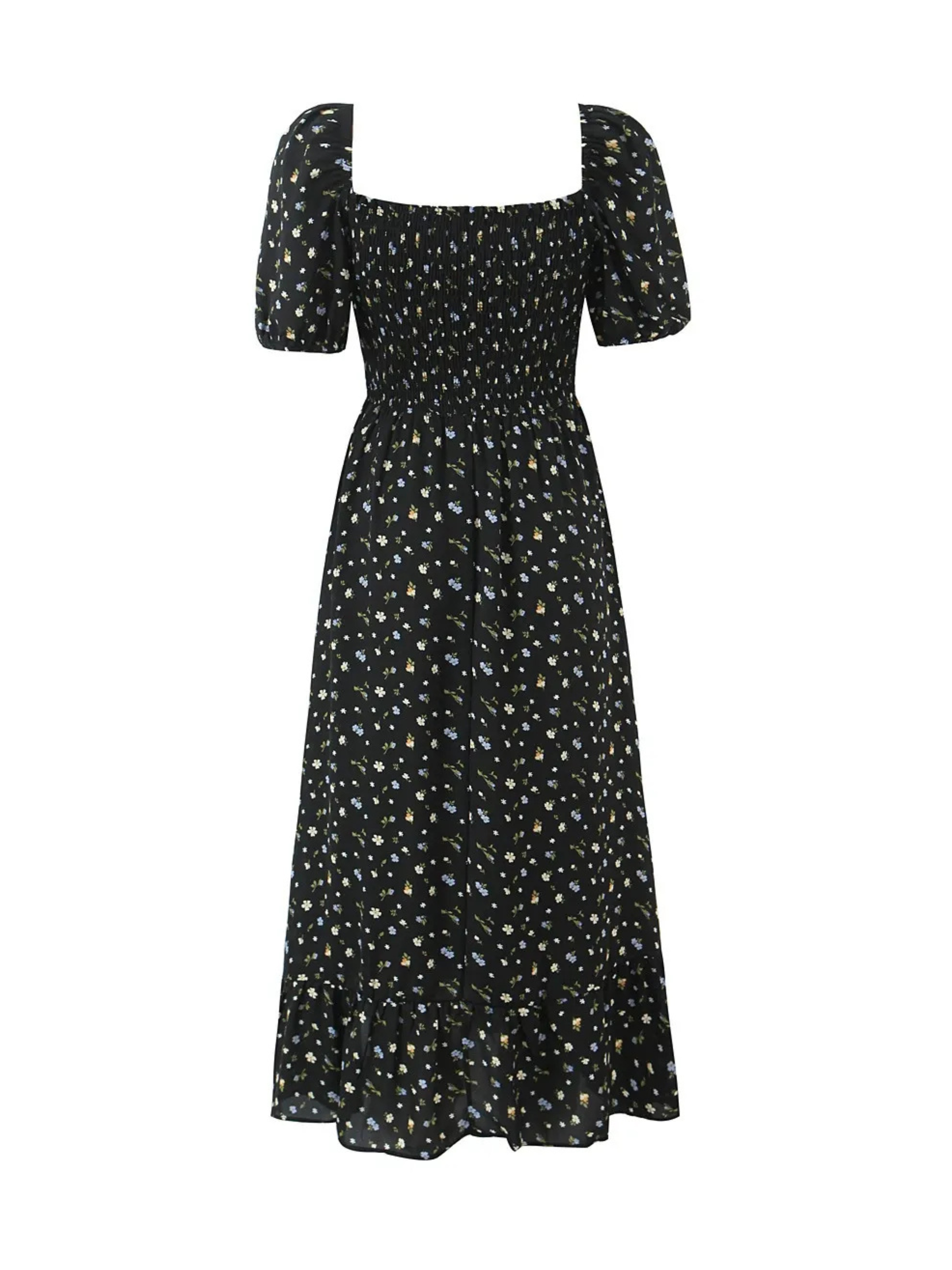 Orlina Floral Smocked Midi Dress