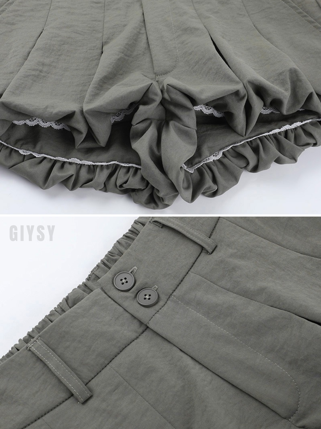 Oria Pleated Bubble Mini Skort