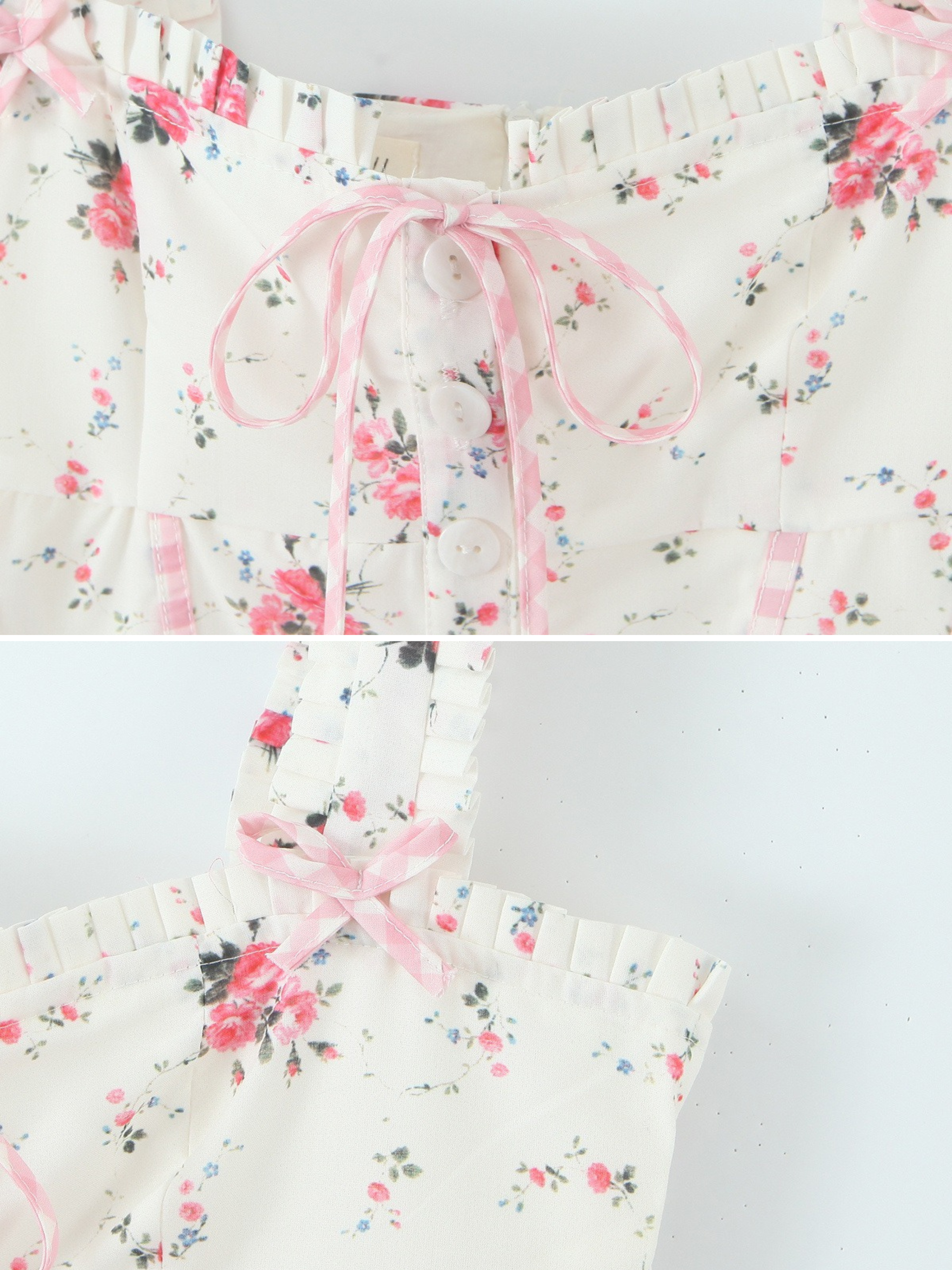 Samya Gingham Pocket Mini Dress