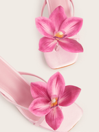 Tara Pink Orchid Heel Sandals