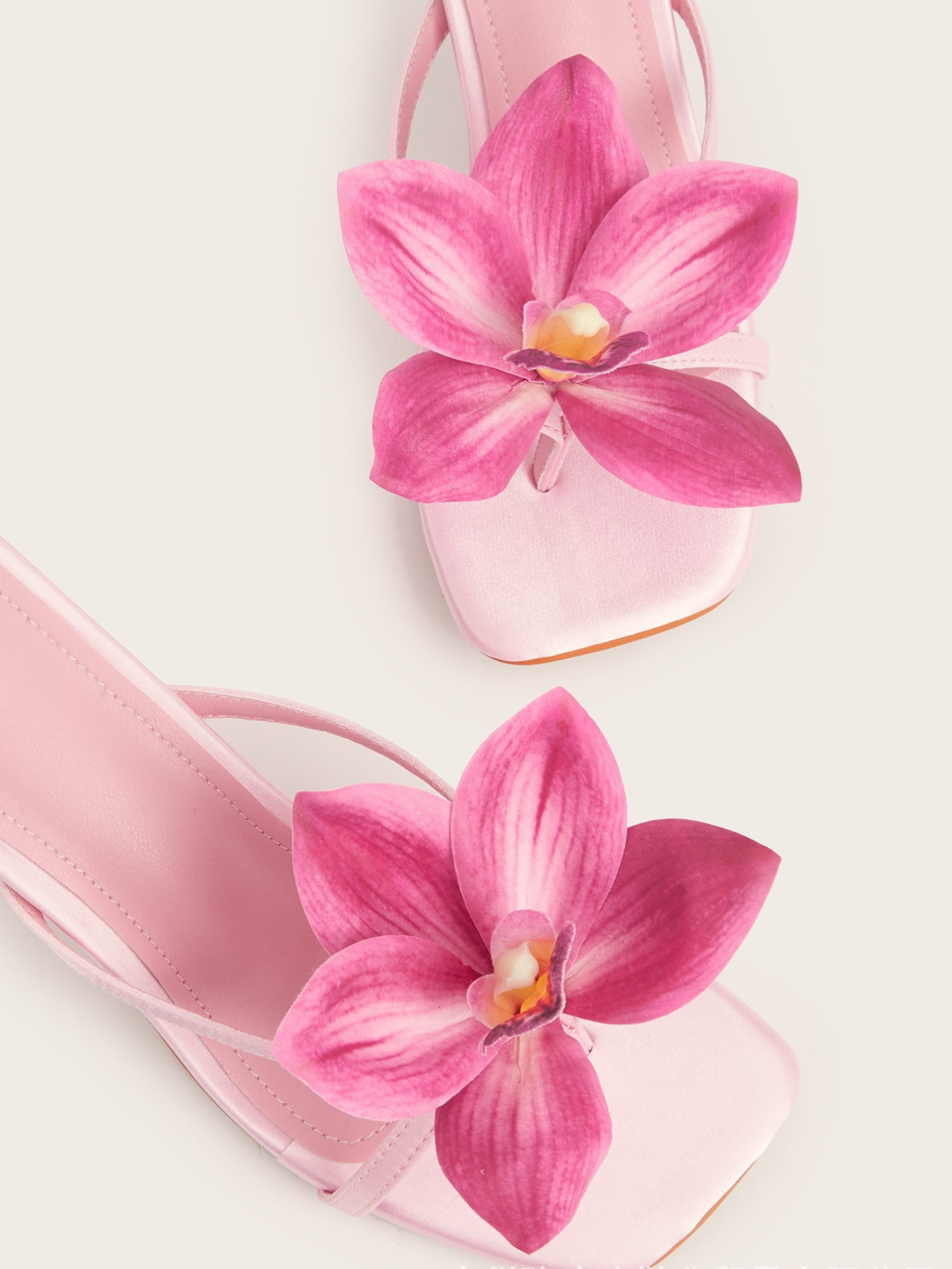 Tara Pink Orchid Heel Sandals