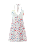 Vina Floral Halter Mini Dress