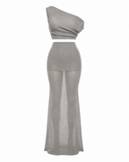Esme Knit Two-Piece Maxi Skirt Set