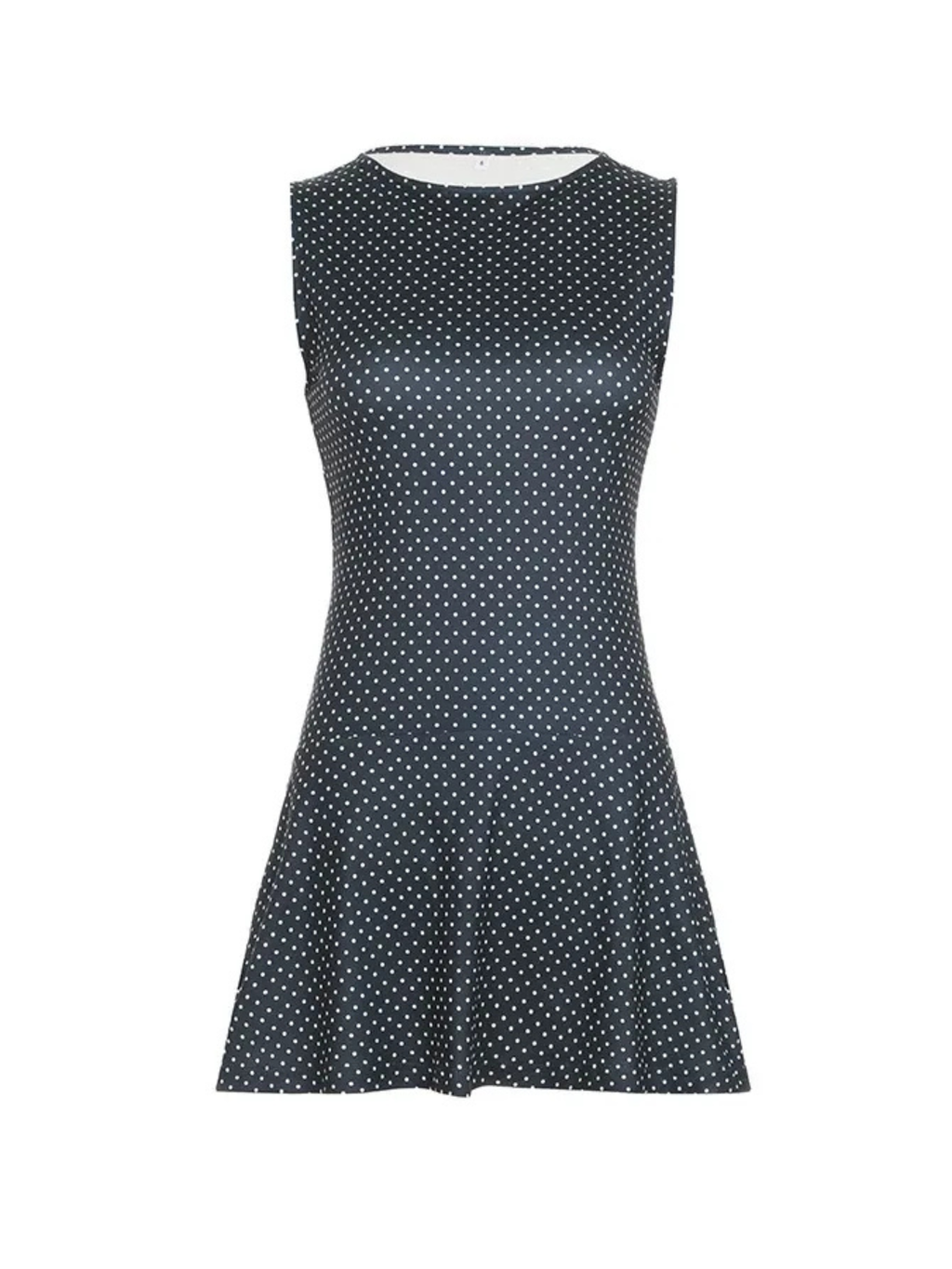 Polka Dot Flare Mini Dress