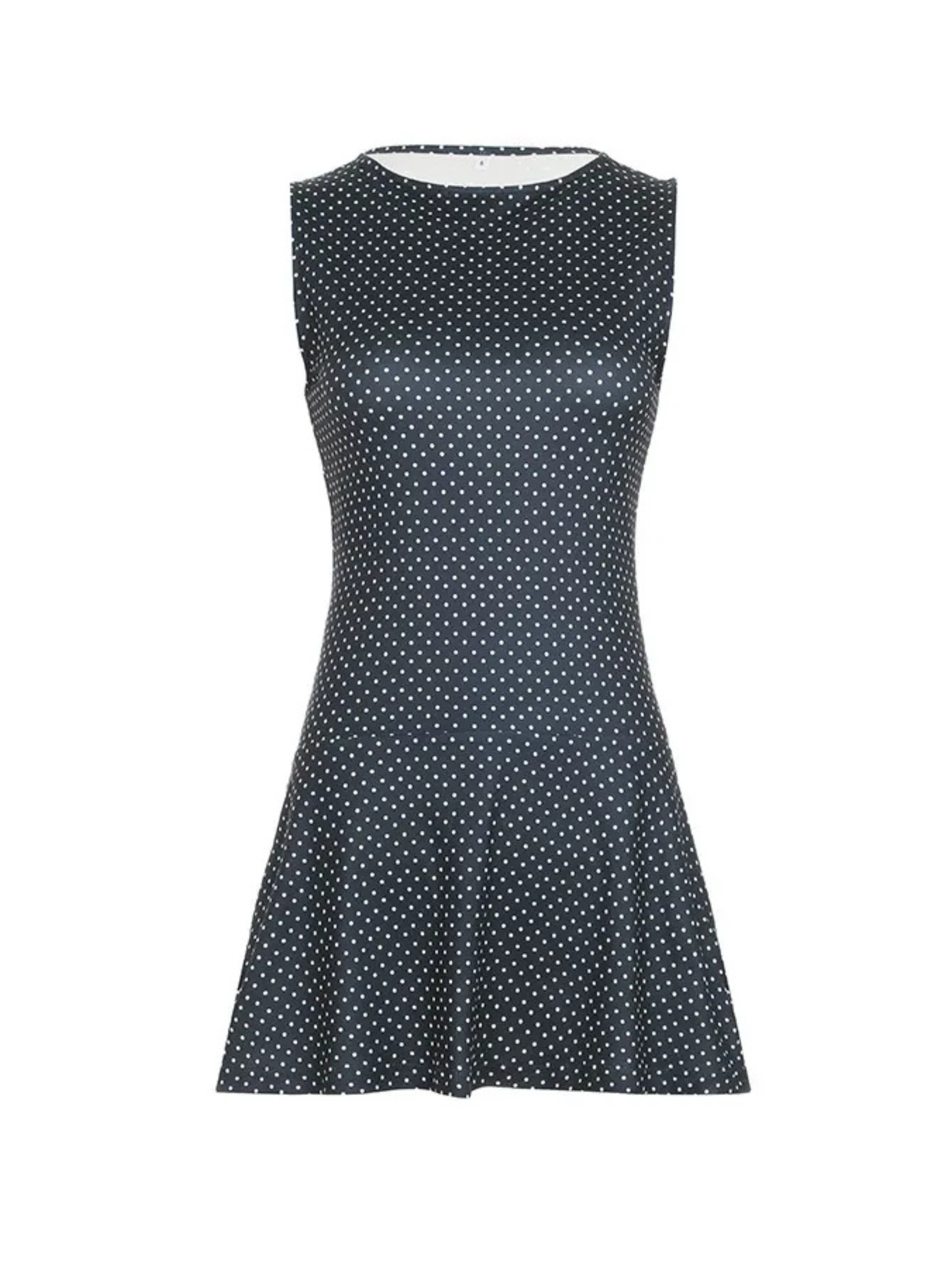 Polka Dot Flare Mini Dress
