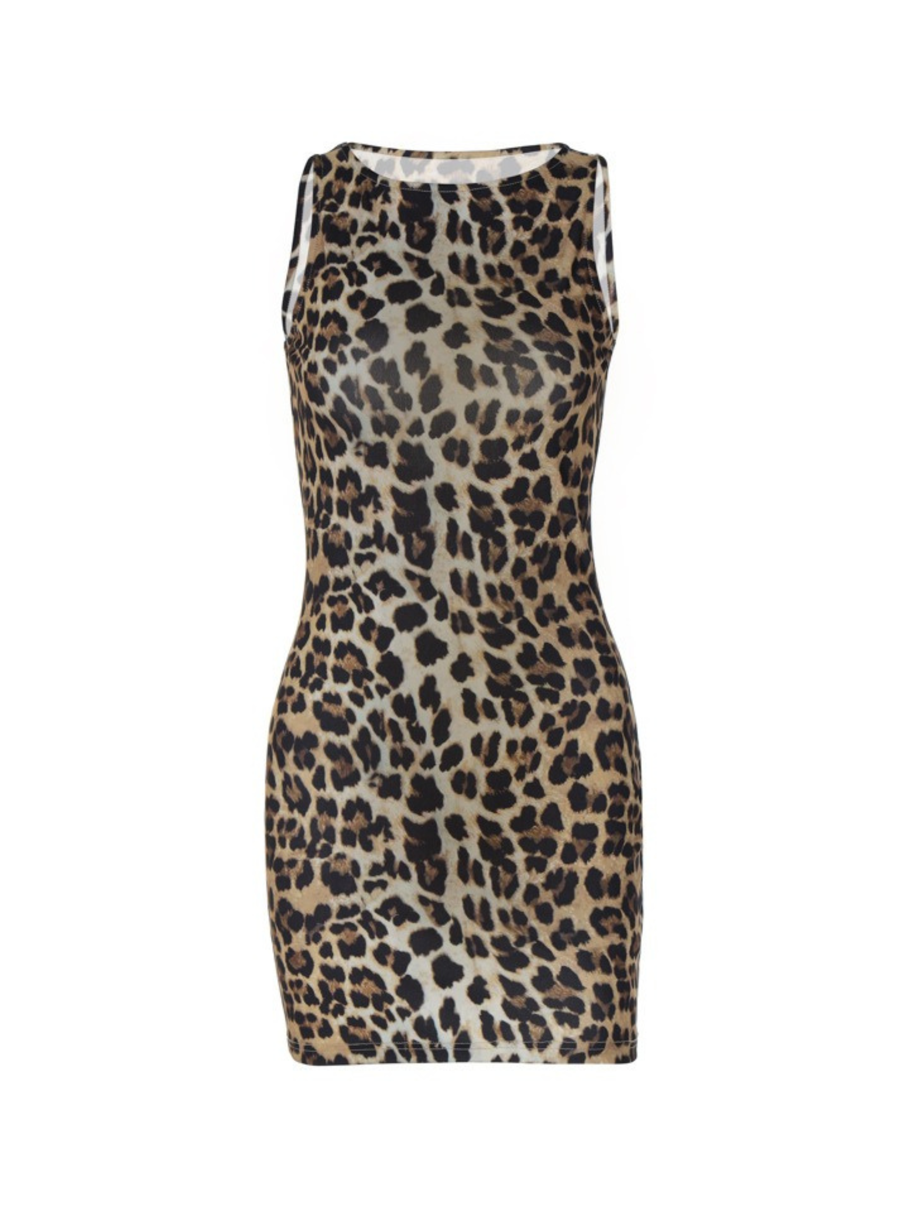 Chloe Leopard Mini Dress