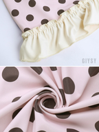 Liv Polka Dot Ruffle Mini Dress