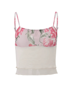 Nivra Mesh Two-Piece Skirt Set