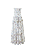 Naida Floral Corset Maxi Dress