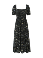 Orlina Floral Smocked Midi Dress
