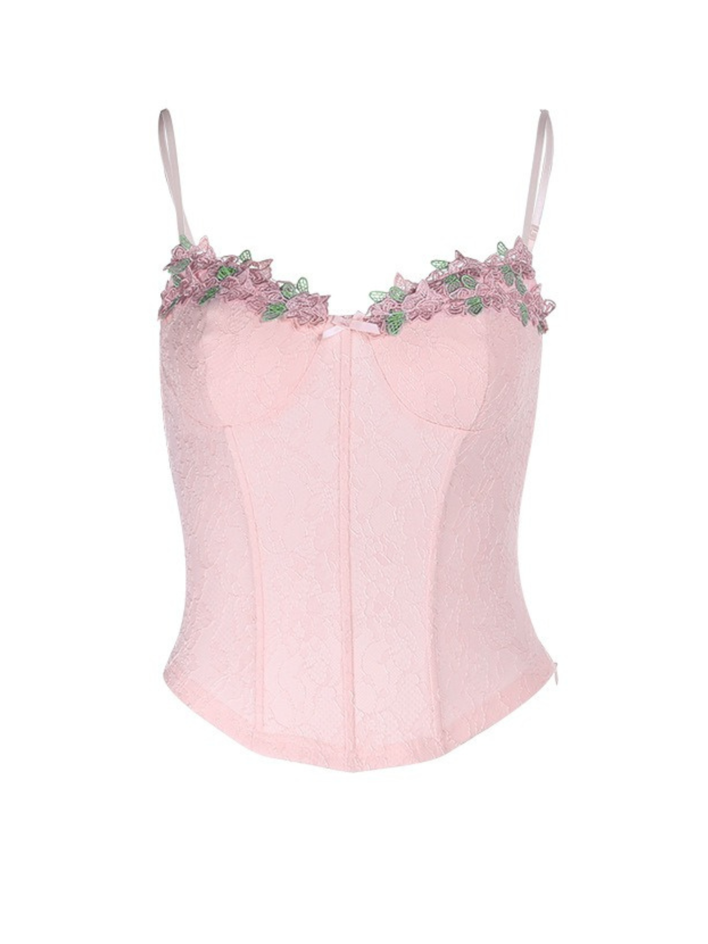 Senna Floral Lace Corset Top