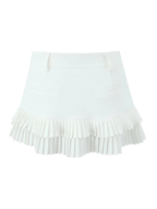 Solina Pleated Hem Mini Skort