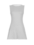 Polka Dot Flare Mini Dress