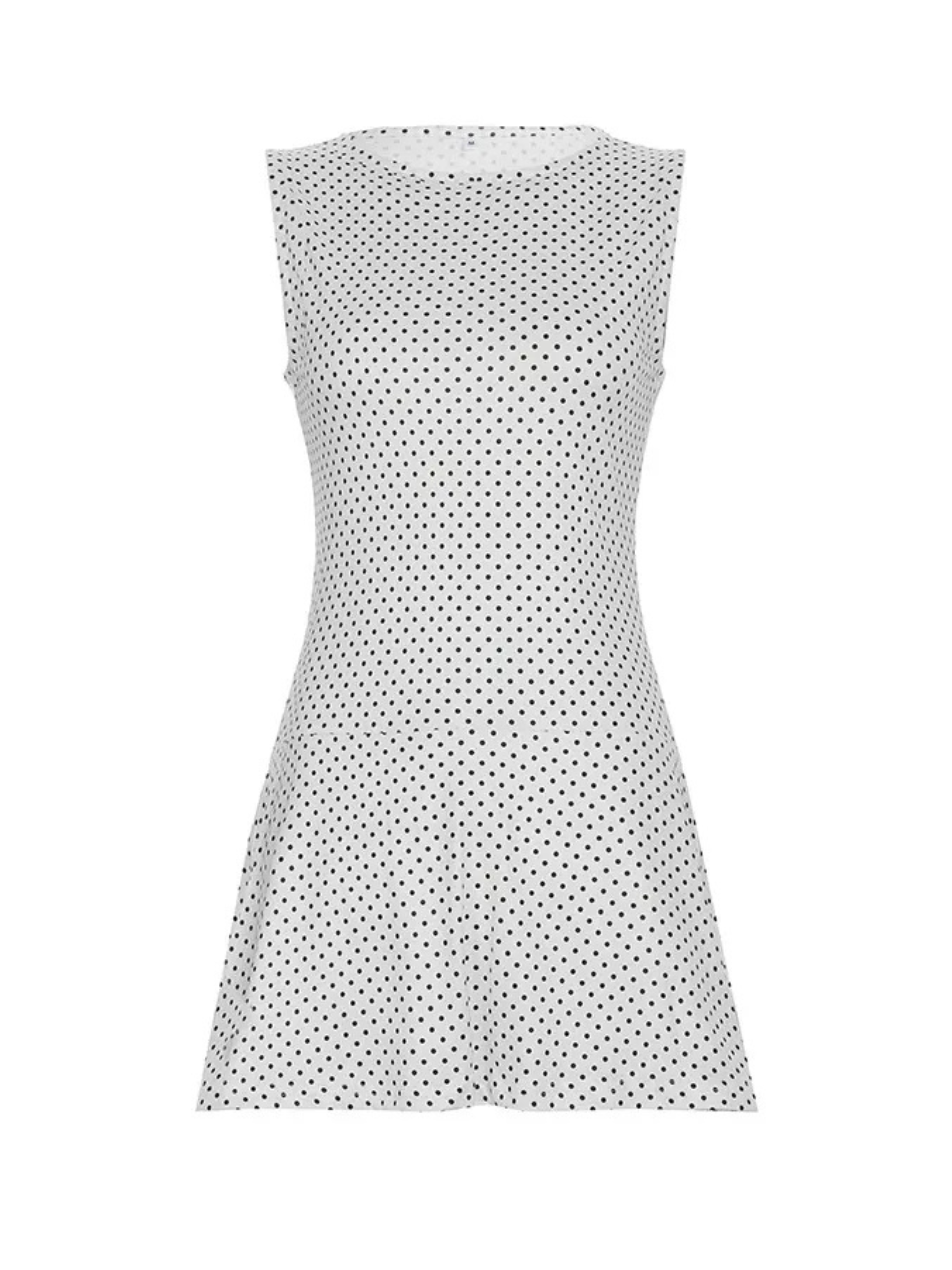 Polka Dot Flare Mini Dress