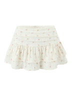 Lorena Corset Top & Ruffle Mini Skirt Set