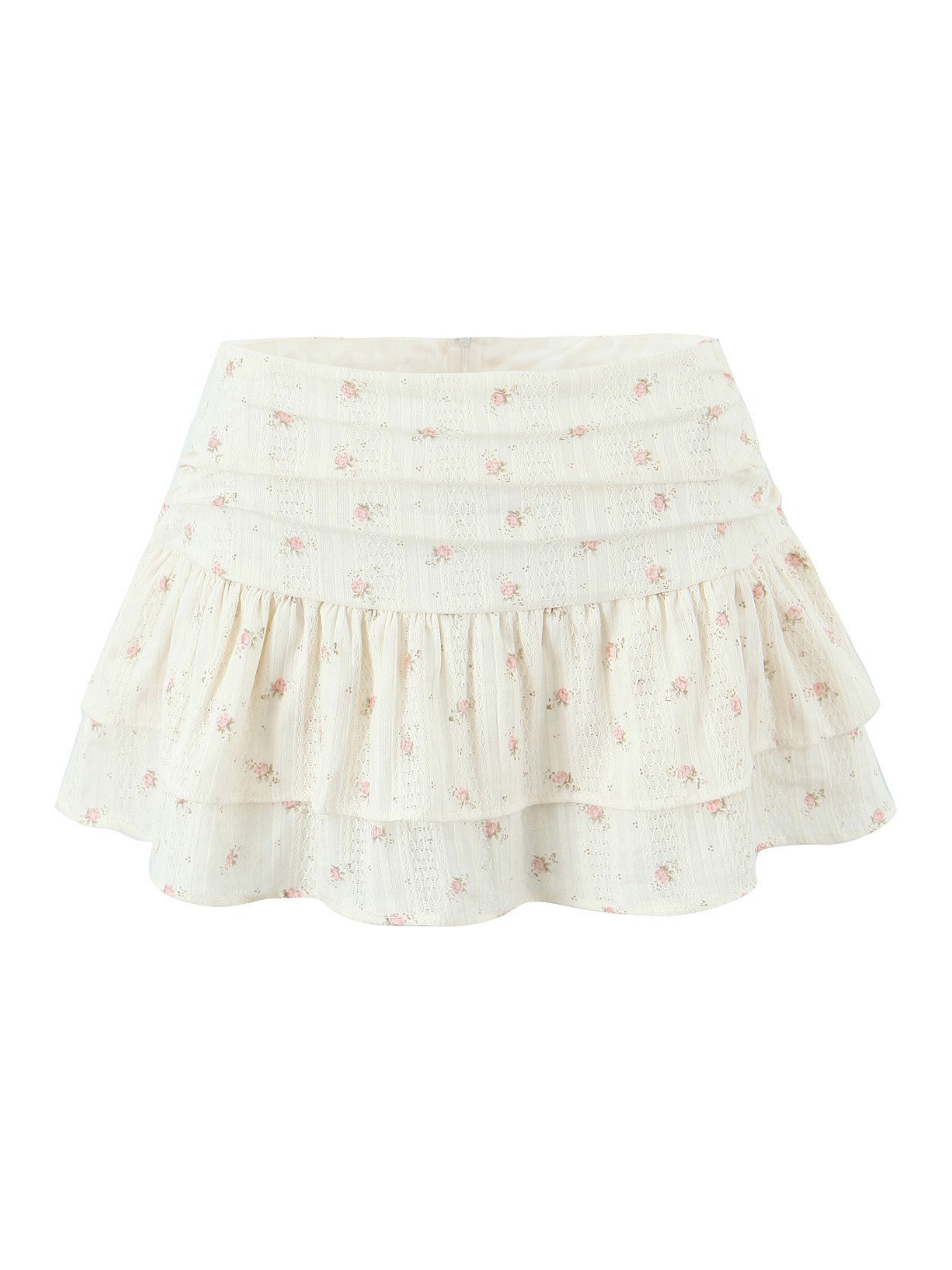 Lorena Corset Top & Ruffle Mini Skirt Set