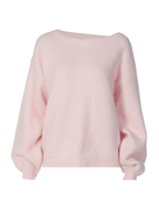 Velina Soft Off-Shoulder Knit Sweater