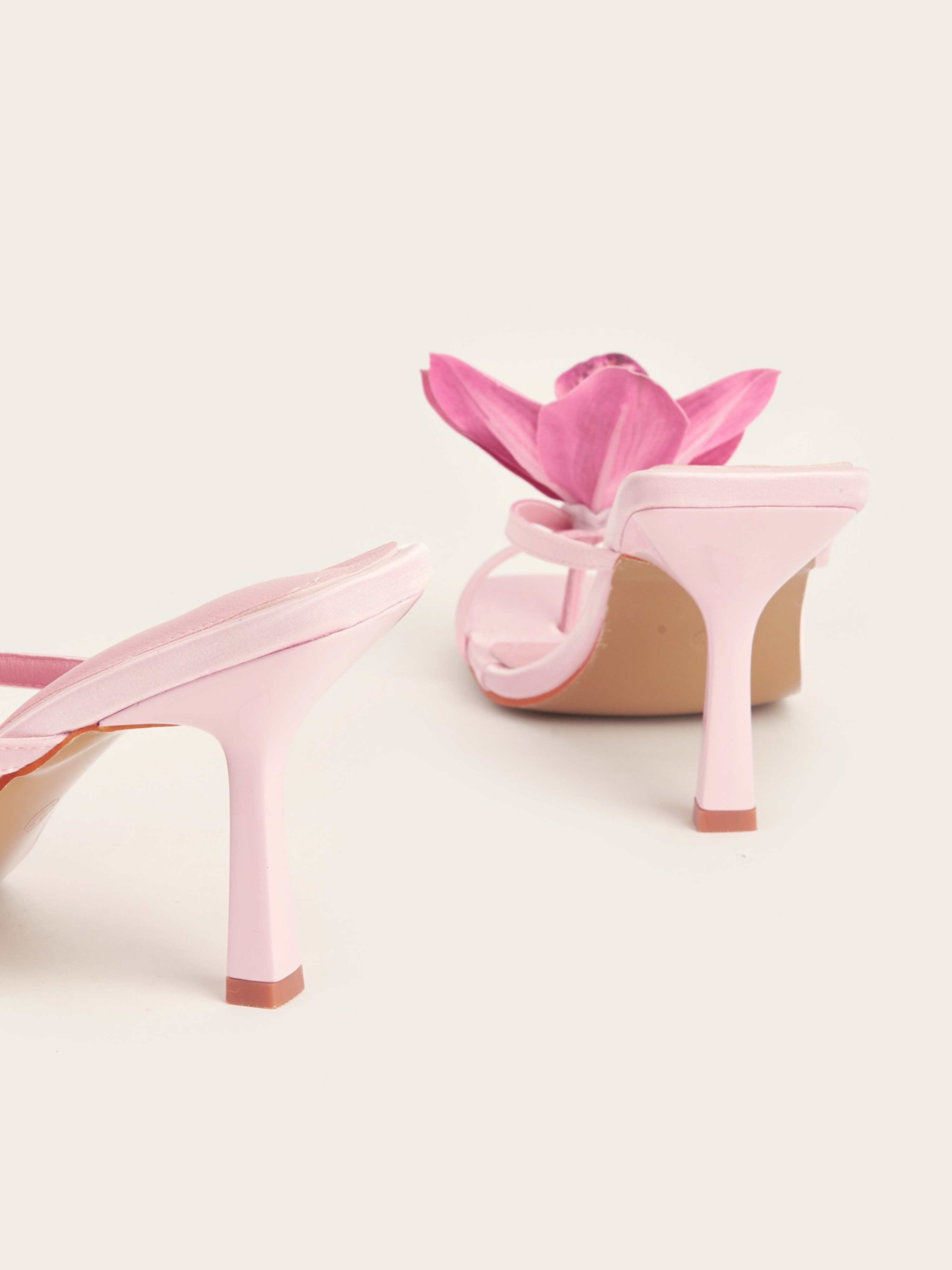 Tara Pink Orchid Heel Sandals
