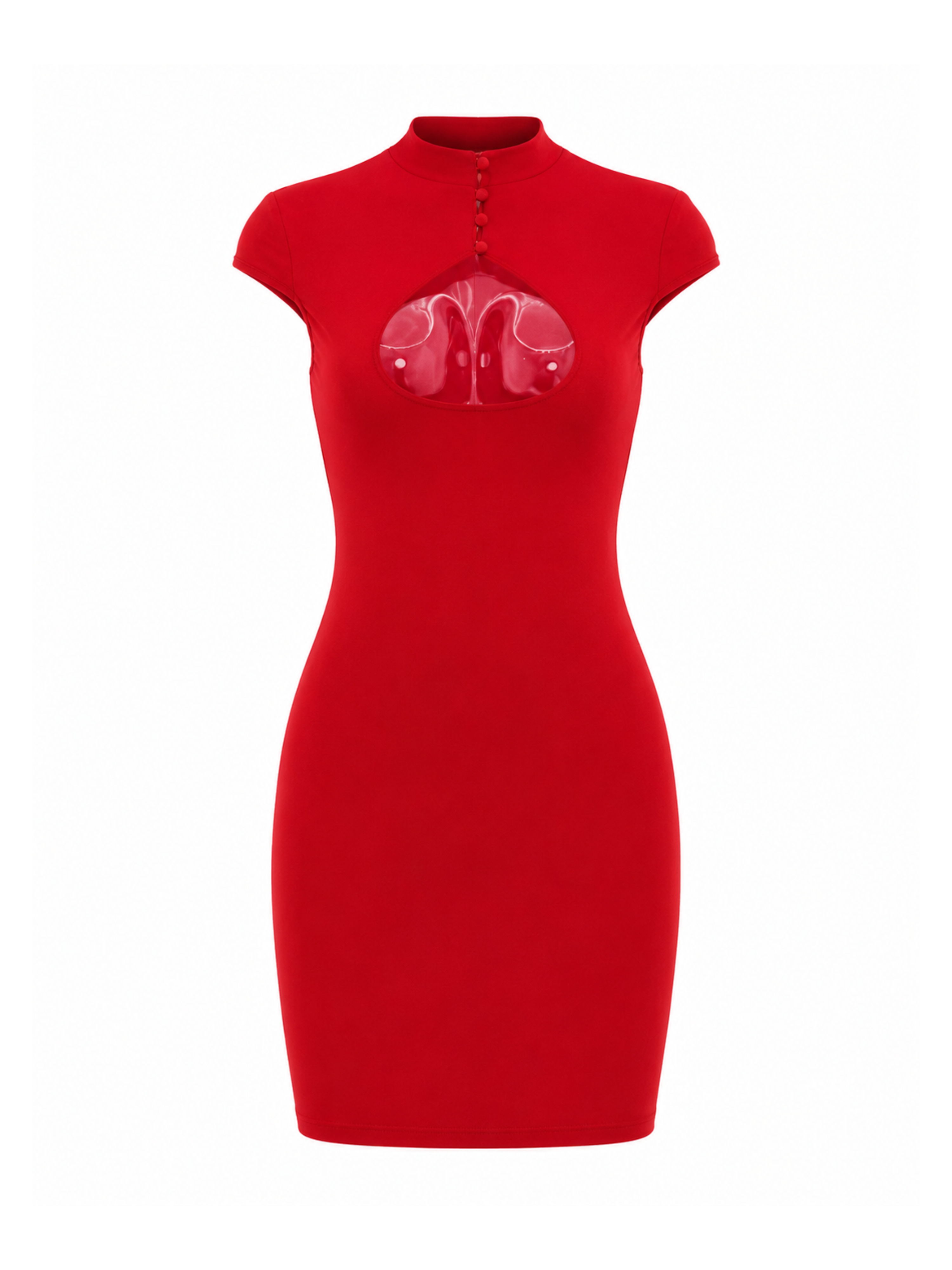 Millie Keyhole Detail Bodycon Mini Dress