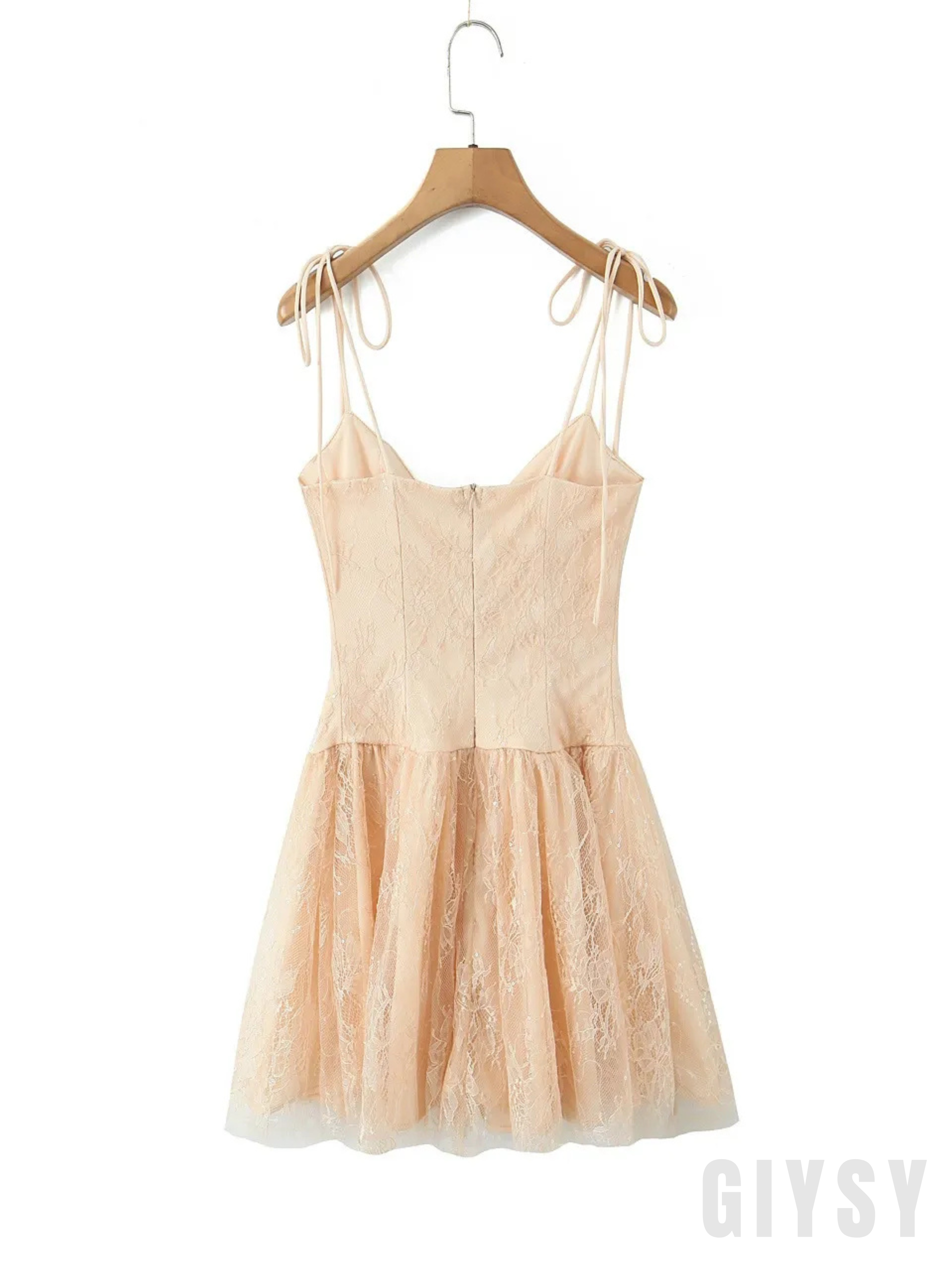 Doria Lace Embroidered Corset Mini Dress