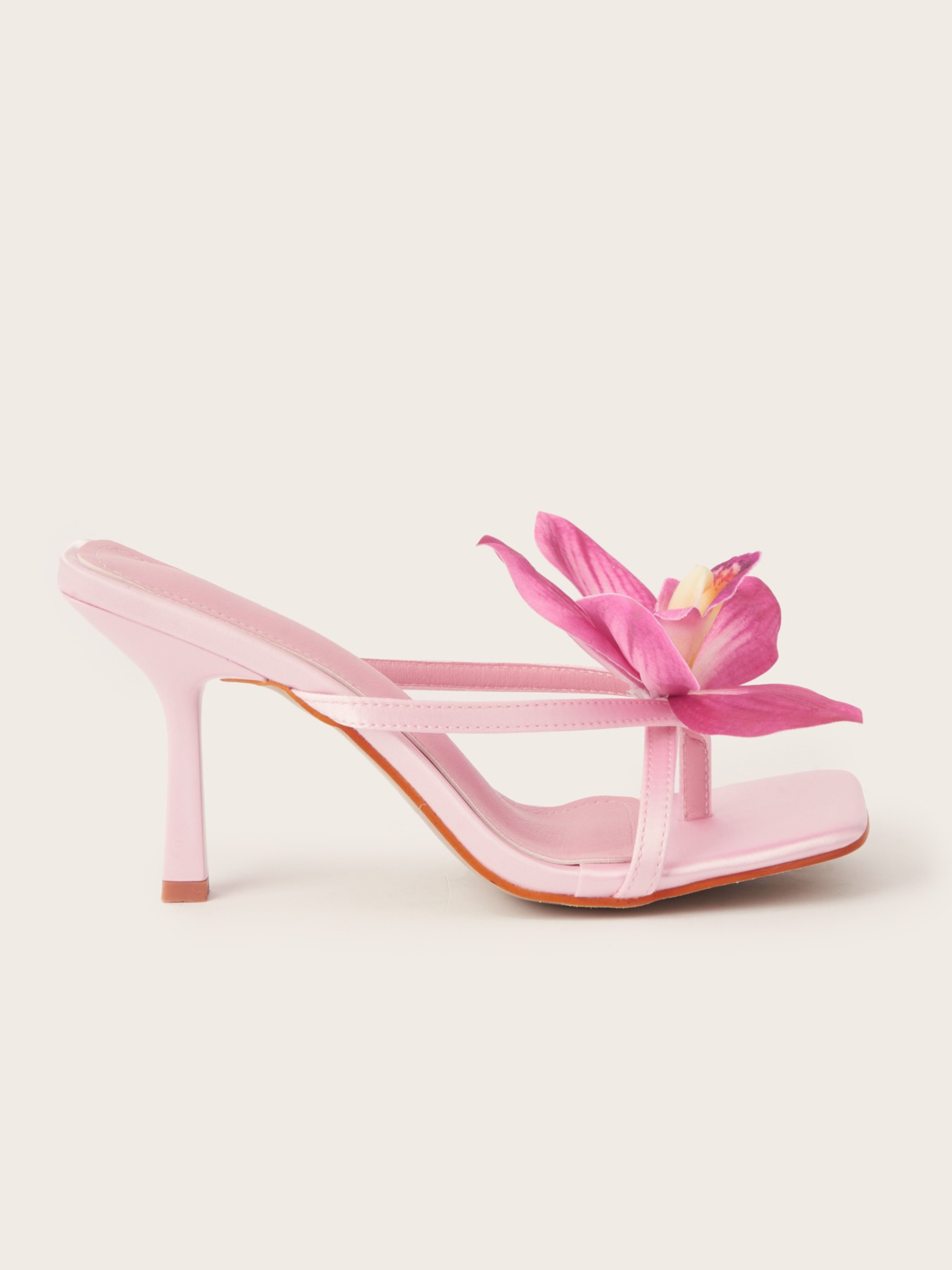 Tara Pink Orchid Heel Sandals