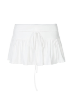 Zaria Buttoned Top & Mini Skirt Set