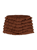 Tiered Ruffle Micro Shorts