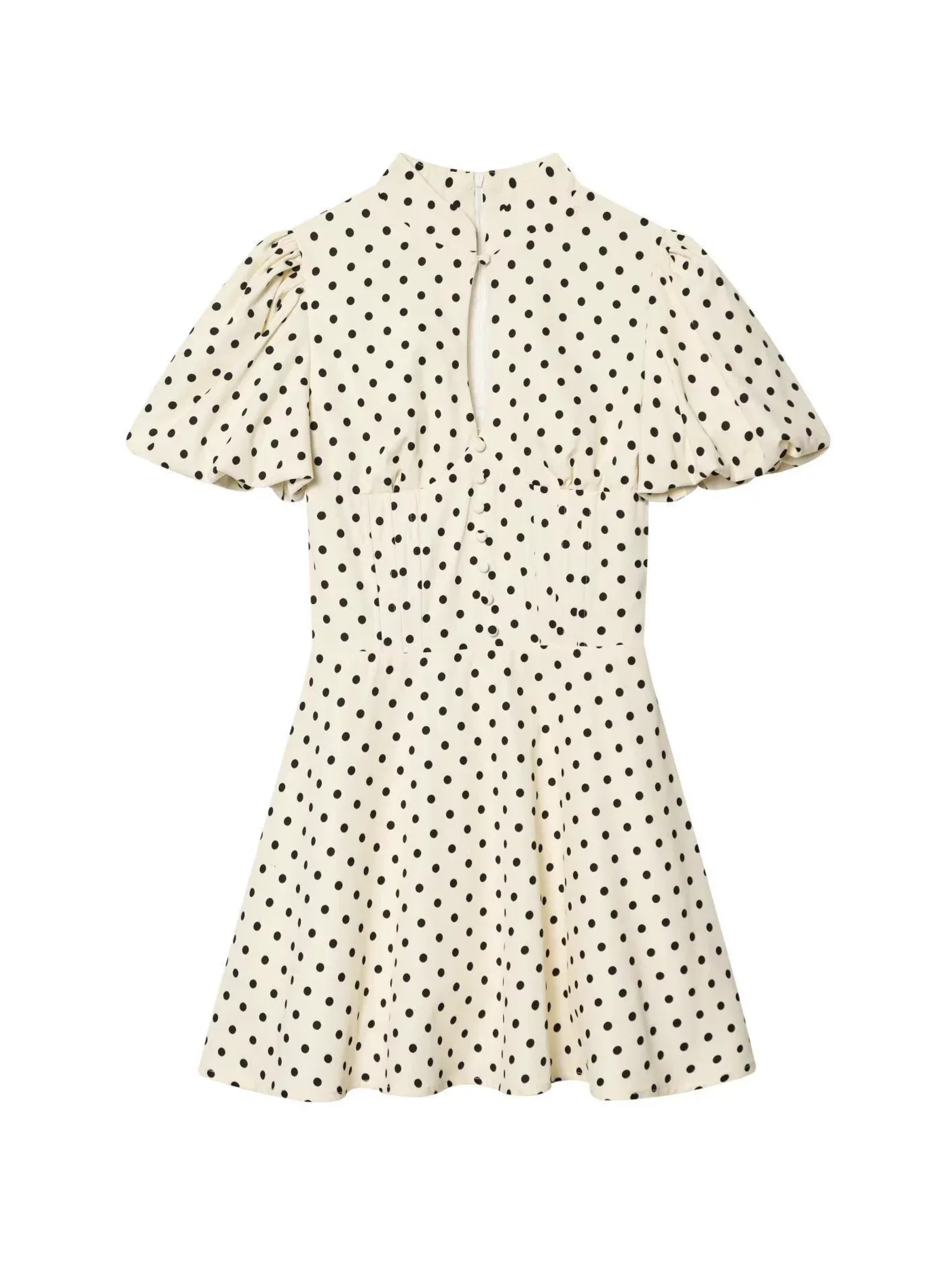 Mirel Colette Polka Dot Mini Dress