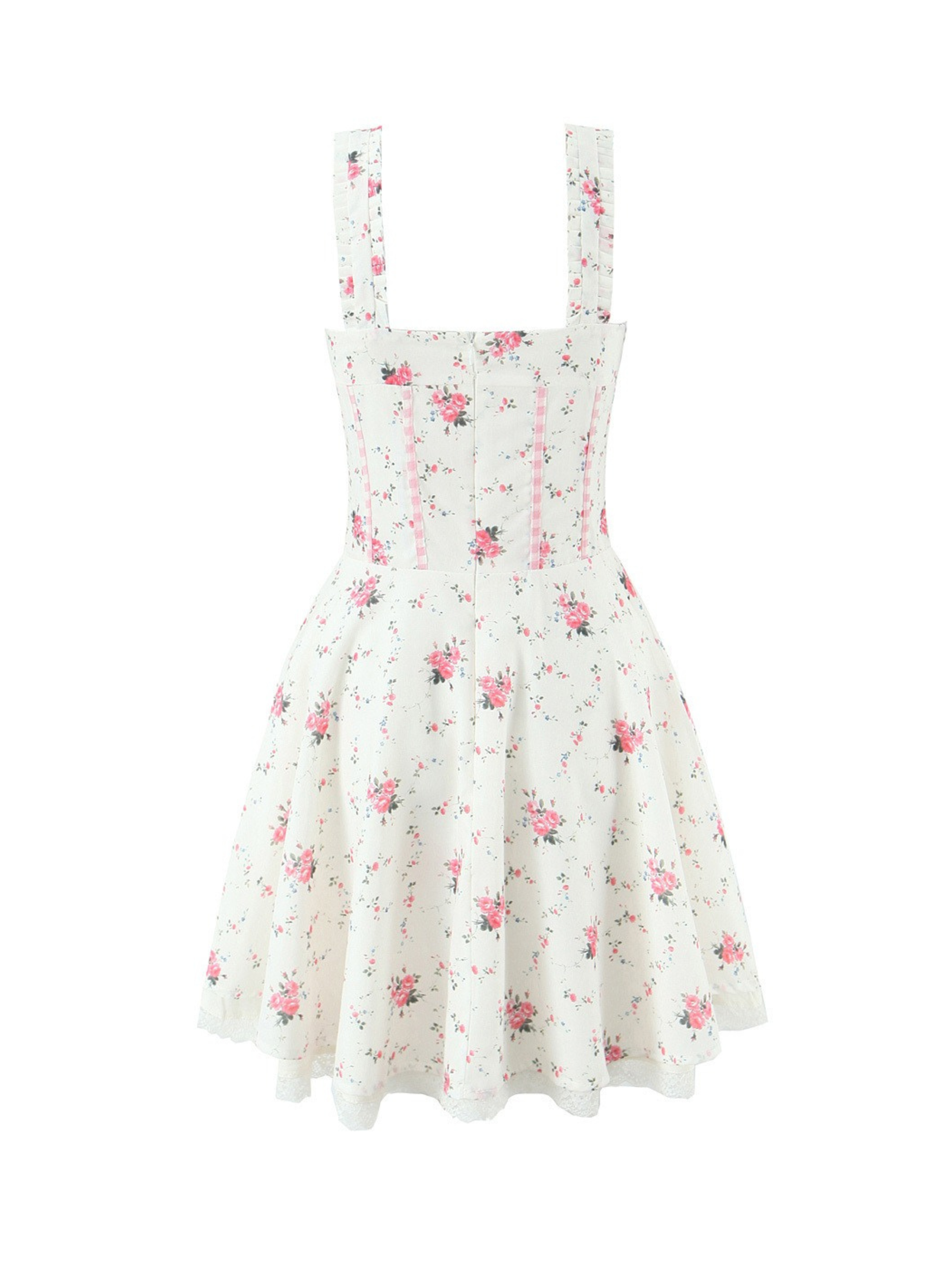 Samya Gingham Pocket Mini Dress