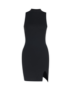 Hestia Mock Neck Mini Dress