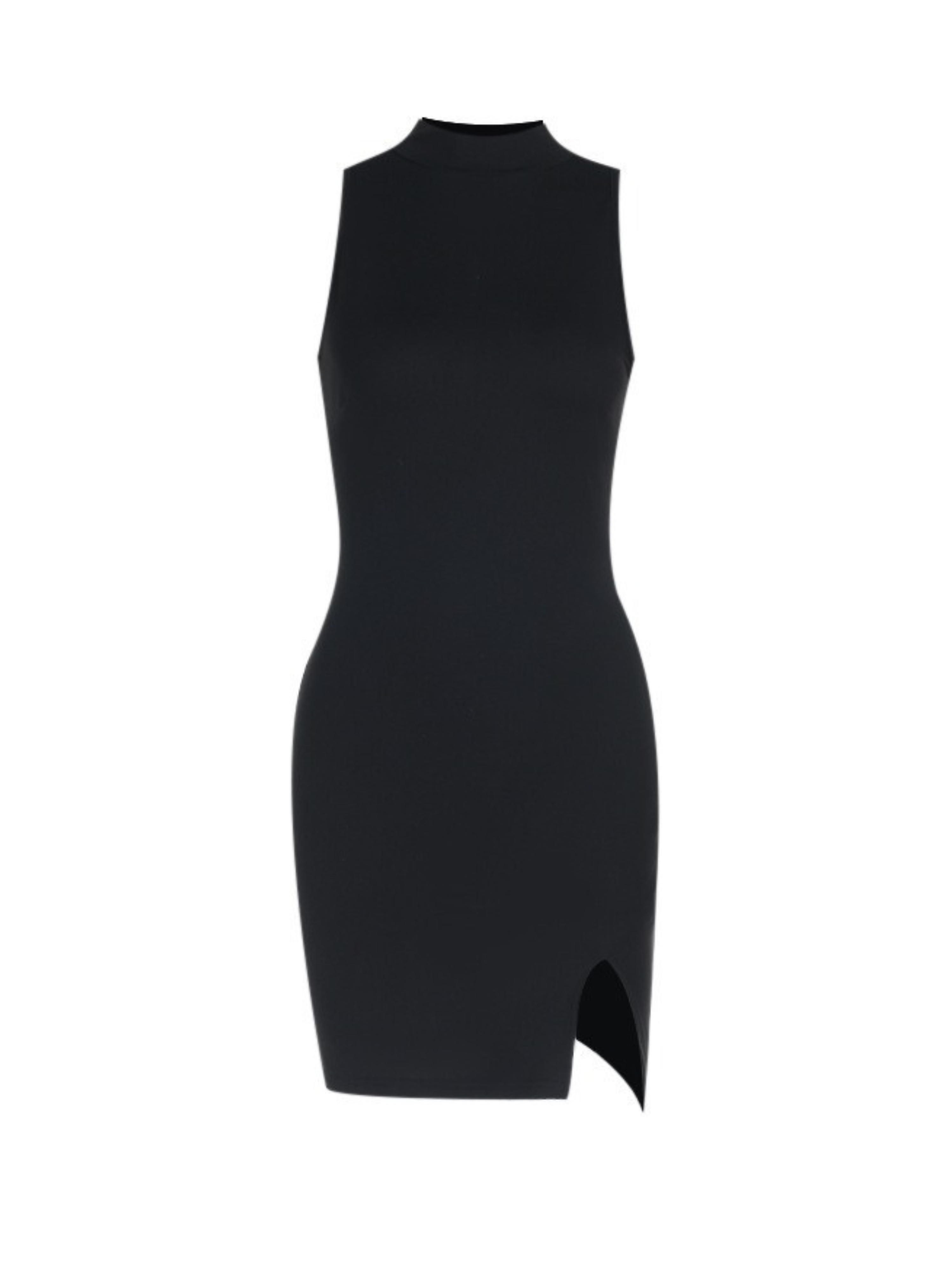 Hestia Mock Neck Mini Dress