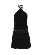 Samya Halter Lace Waist Mini Dress