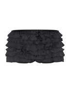 Tiered Ruffle Micro Shorts