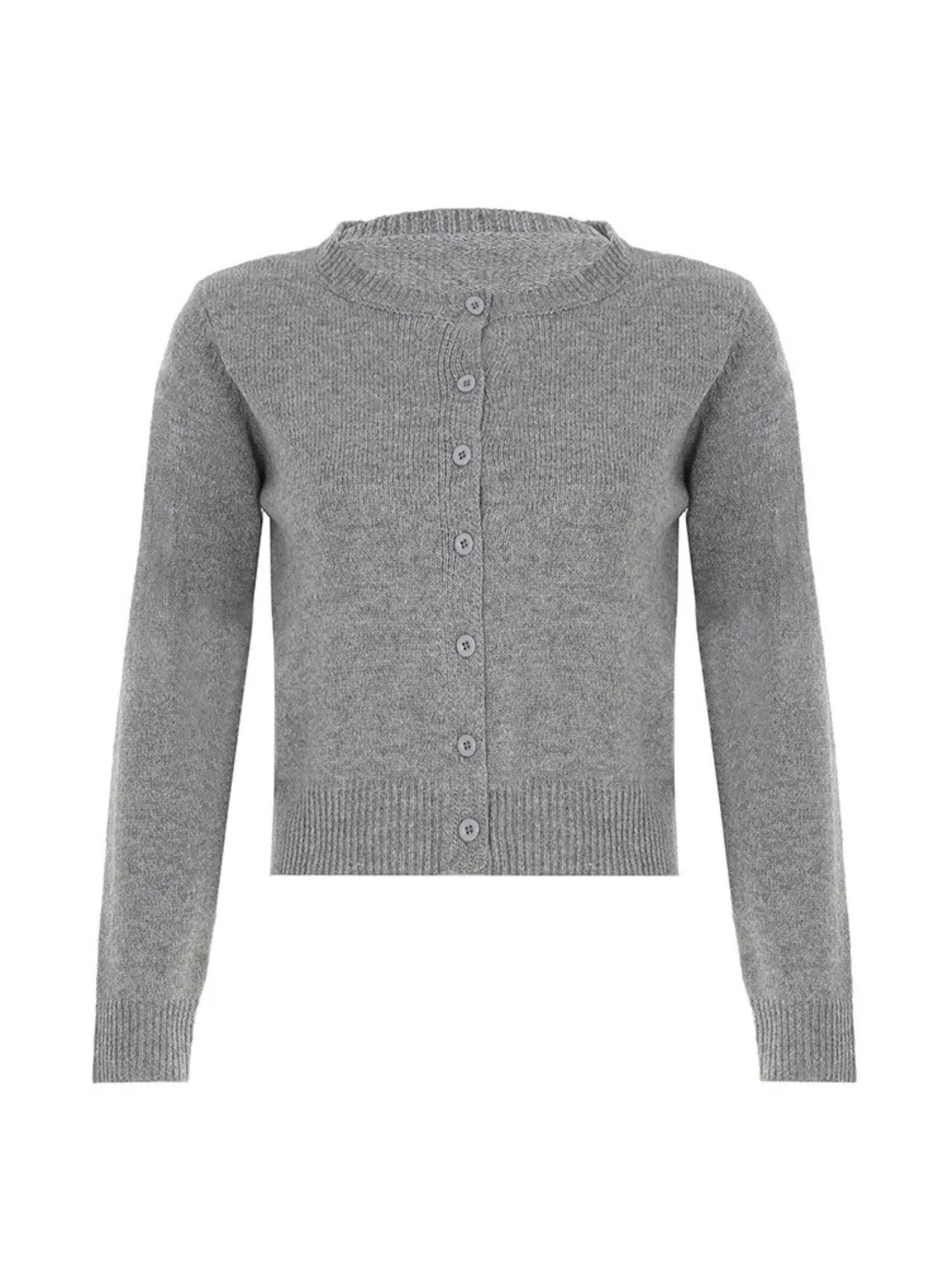 Nalani Soft Knit Button-Up Cardigan