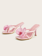 Orelia Floral Heeled Sandals