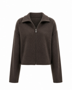 Yasmin Everyday Cropped Fleece Jacket