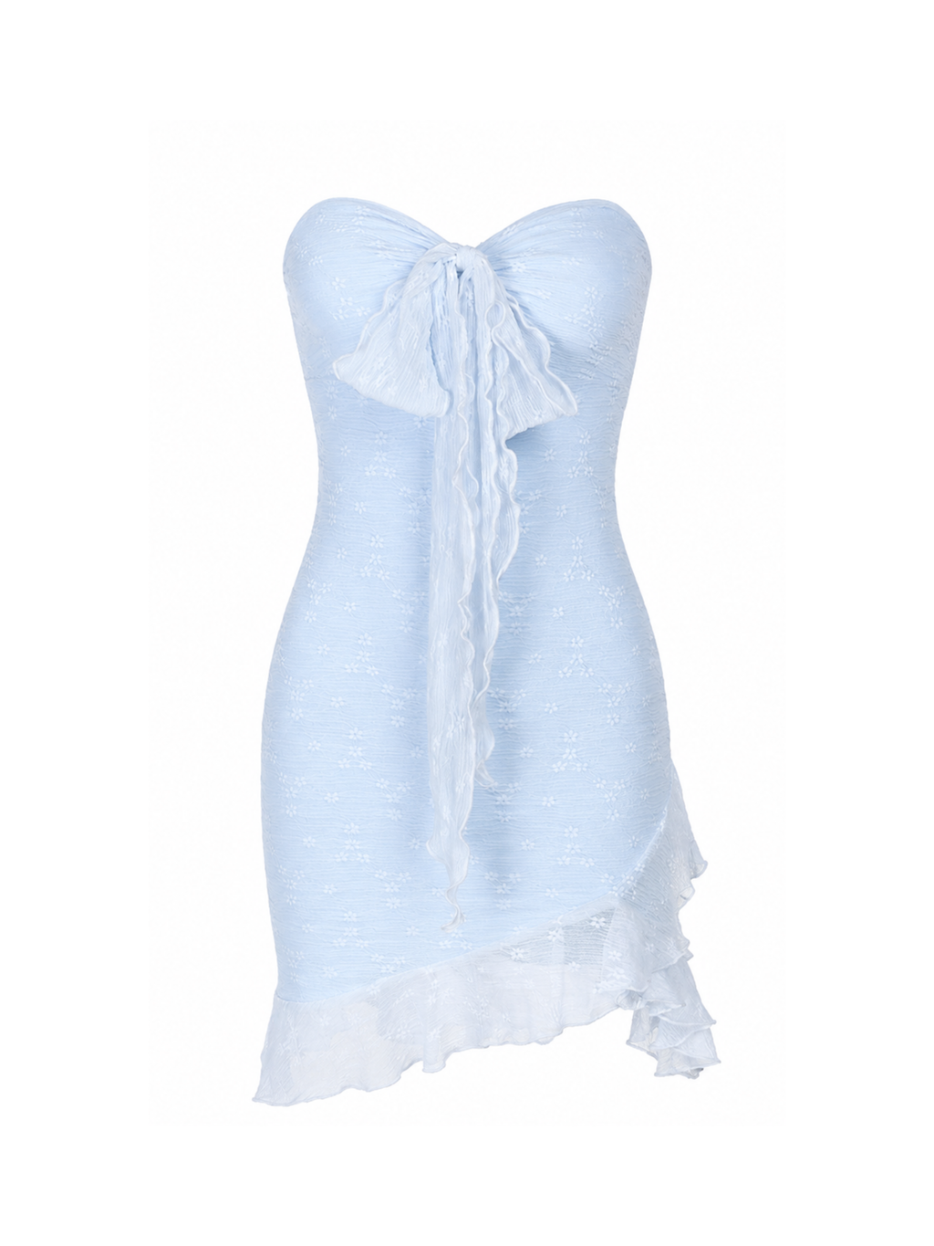 Savina Bow Detail Mini Dress