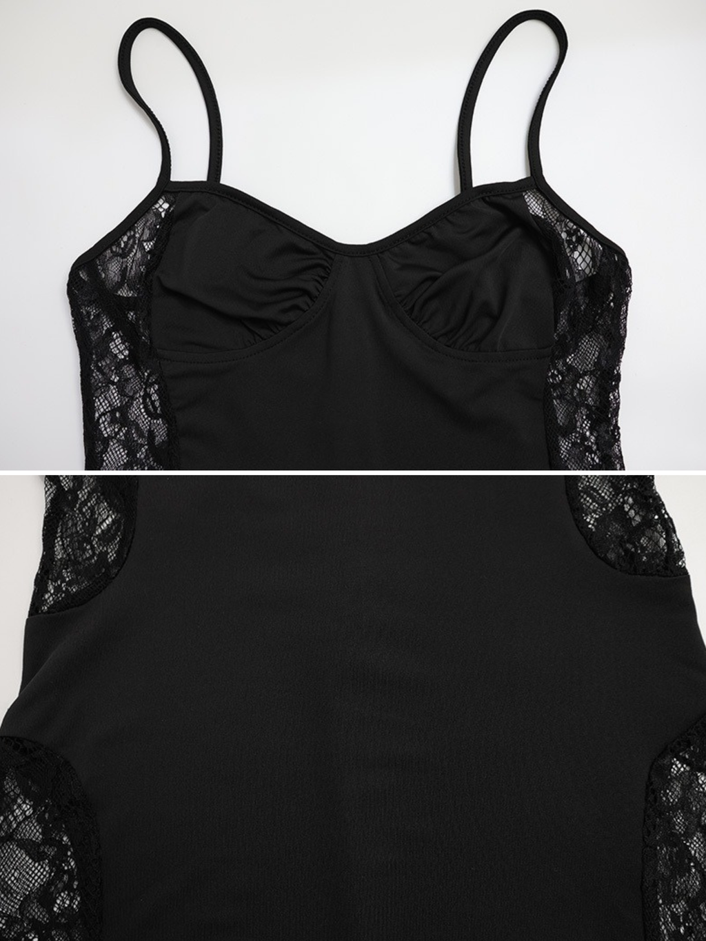 Orlena Lace Panel Maxi Dress