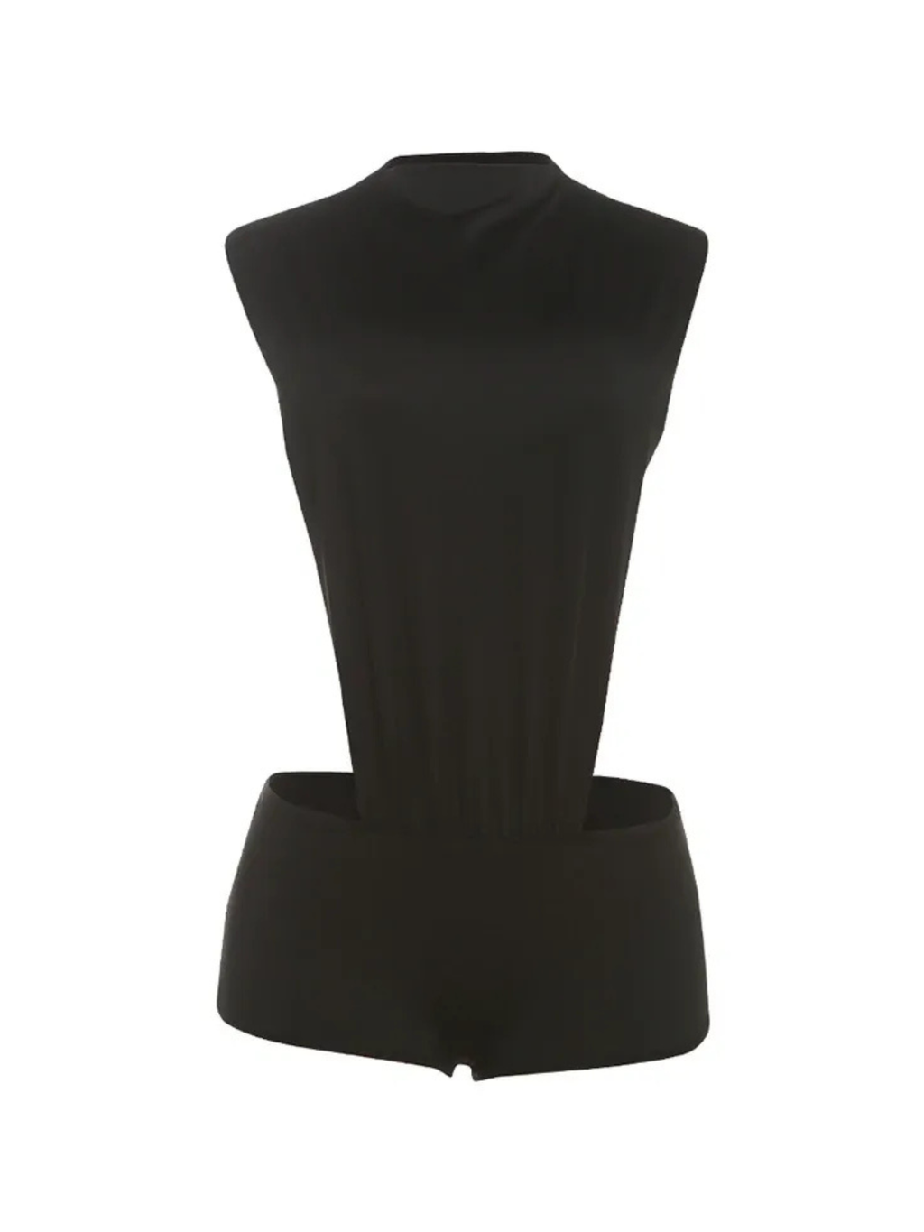 Elenya Sleeveless Open-Side Romper