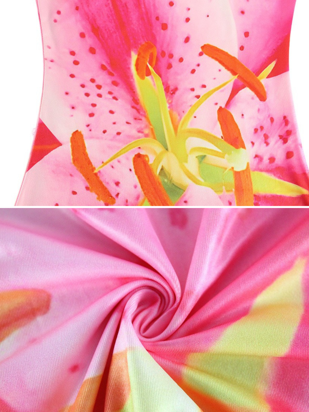 Aylin Pink Floral Maxi Dress