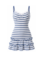 Rowan Striped Knit Mini Dress